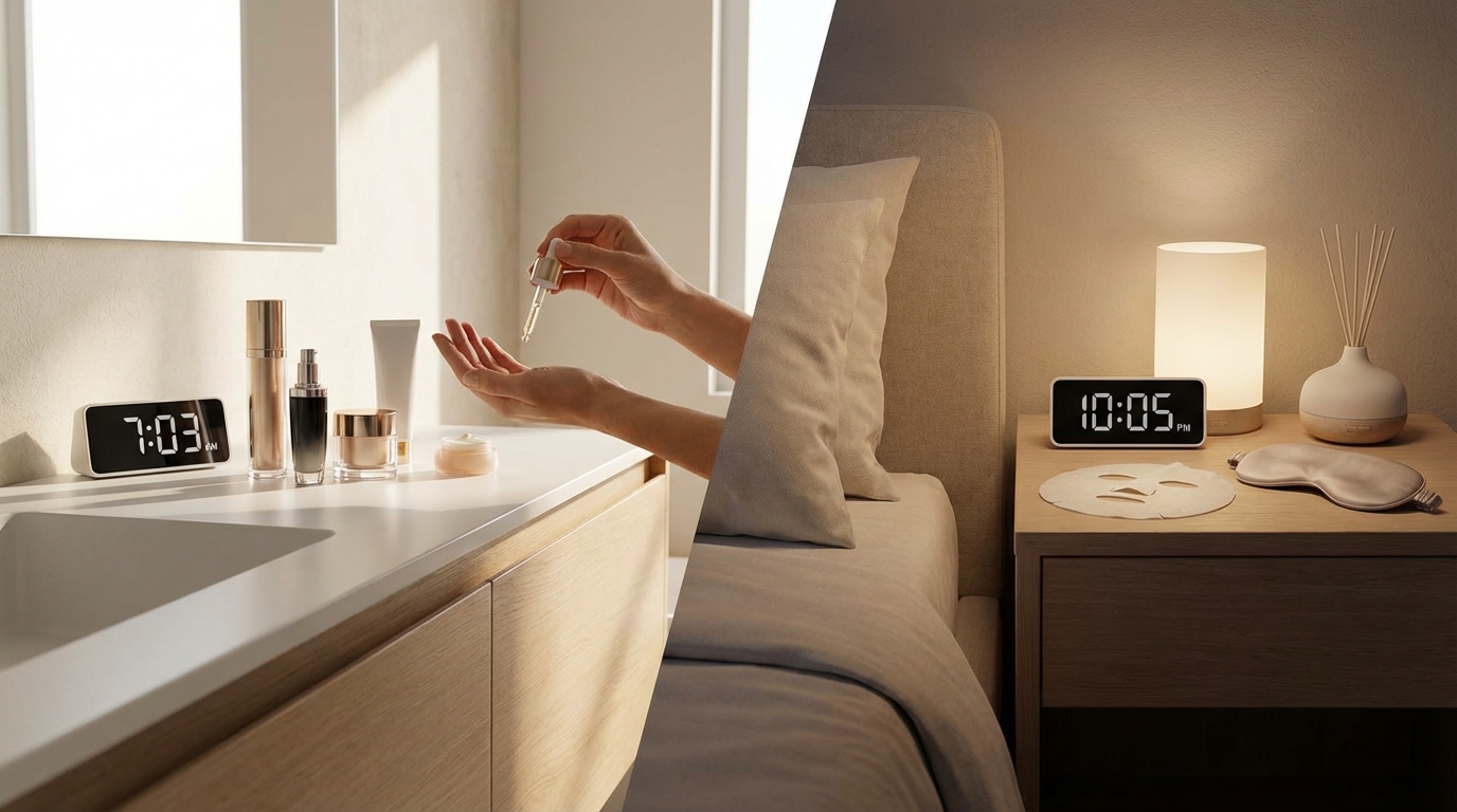 朝3分・夜5分で完結｜ライフハック美容ルーティン