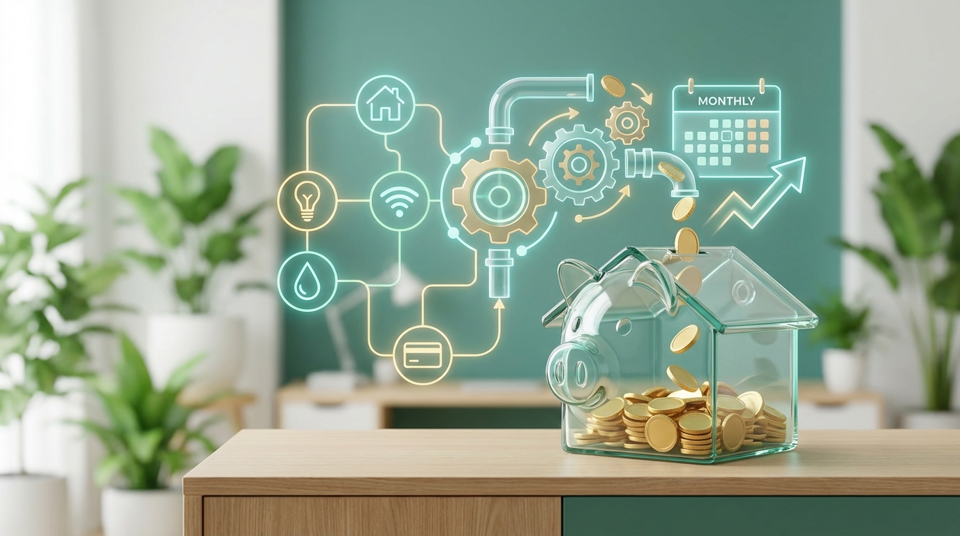 【固定費】毎月自動で貯まる節約ライフハック8選