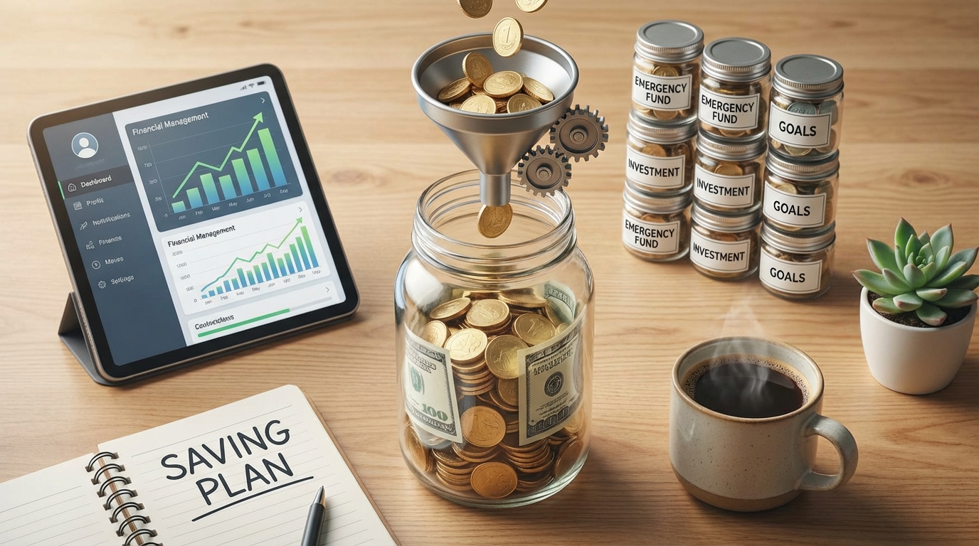 【お金の管理】貯まる仕組みを作る節約ライフハック7選