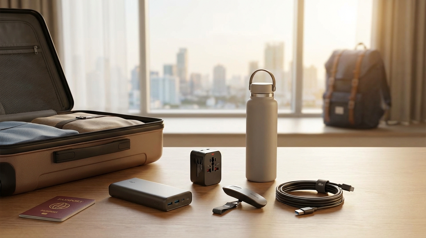 旅行ライフハックに役立つ便利グッズ5選