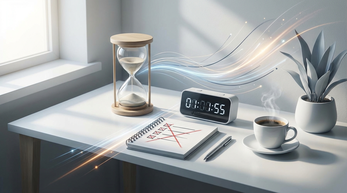 【時間管理】限られた時間で成果を出すライフハック3選