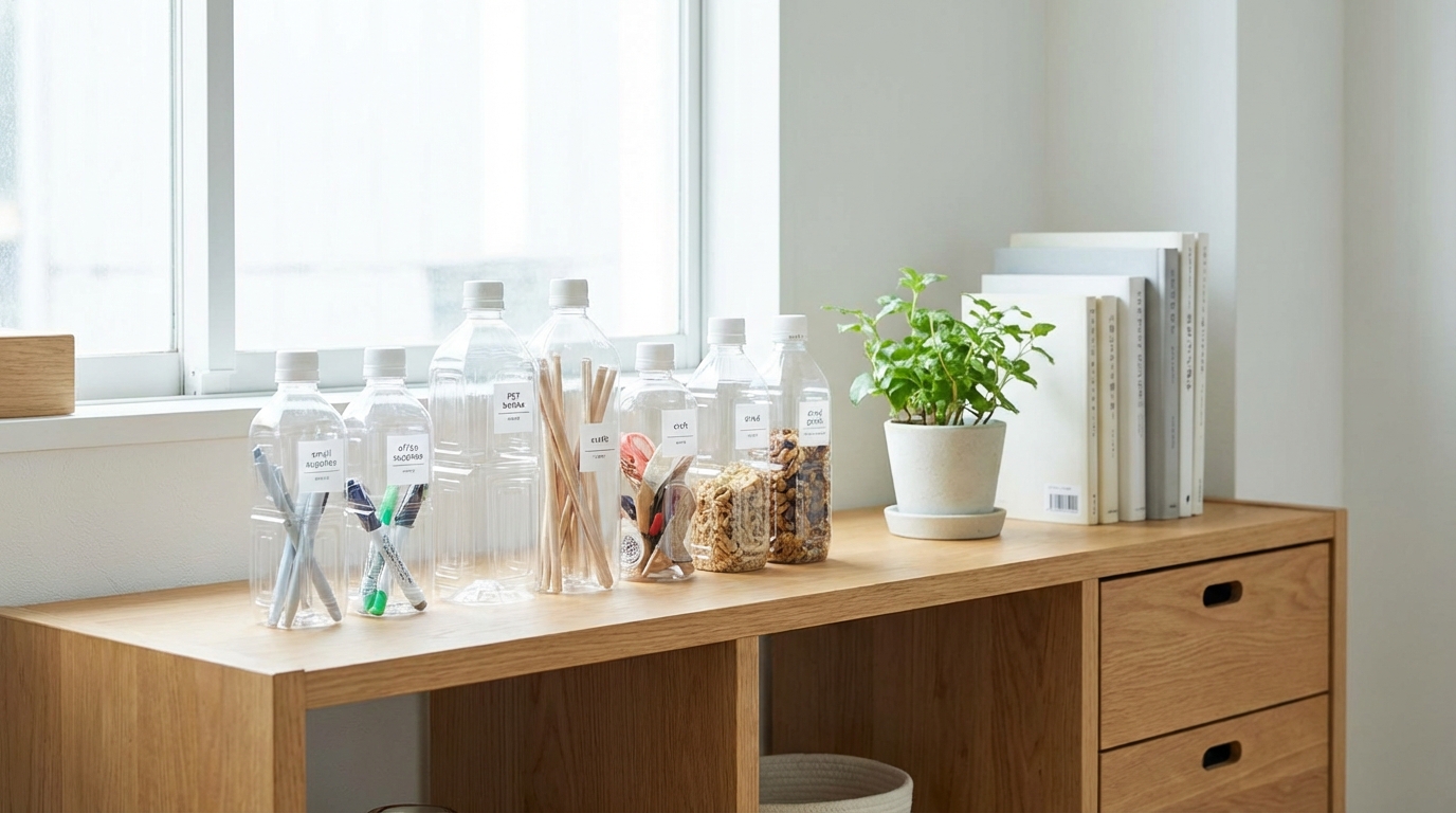 【収納編】部屋がスッキリ片付くペットボトル活用術6選