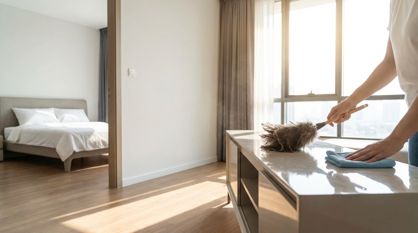 【リビング・寝室編】ホコリを寄せ付けない掃除ライフハック6選