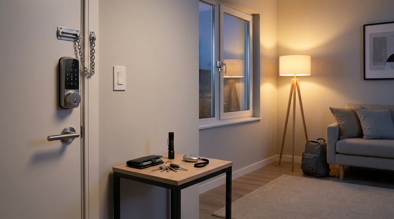 【防犯・安全編】一人暮らしを守るライフハック5選