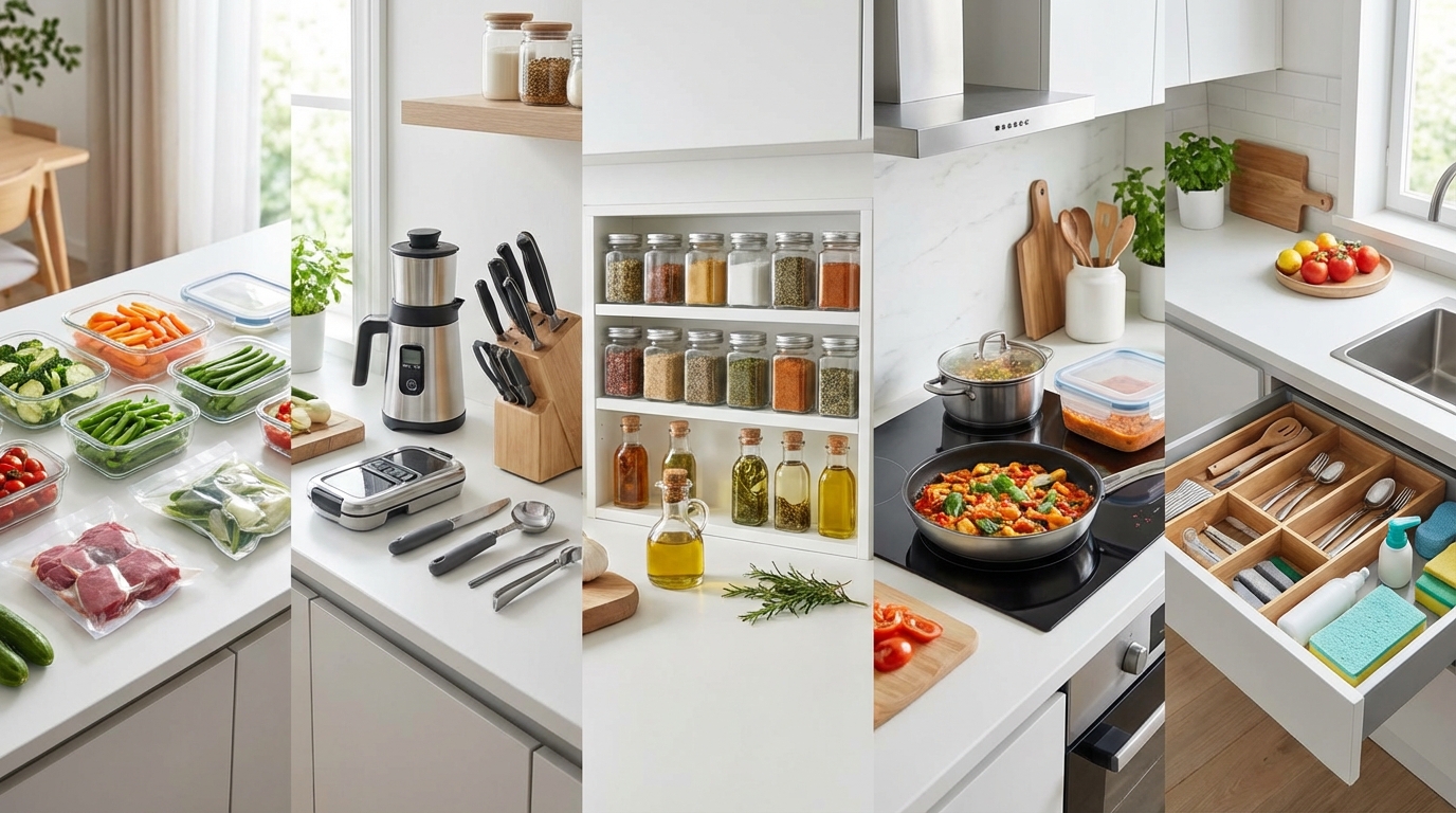 今日から使える料理ライフハックとは？5つのカテゴリで全体像を解説