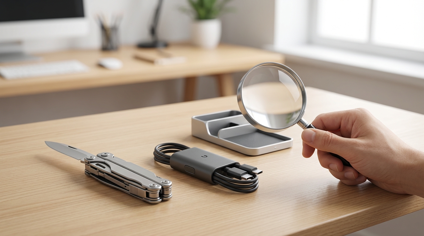 買って後悔しない!ライフハックグッズの選び方3つのポイント