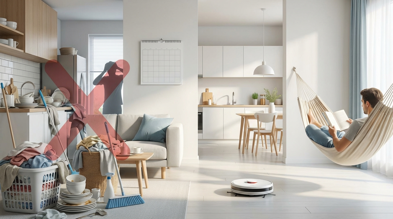 【結論】時短家事の本質は「やらない家事」を増やすこと