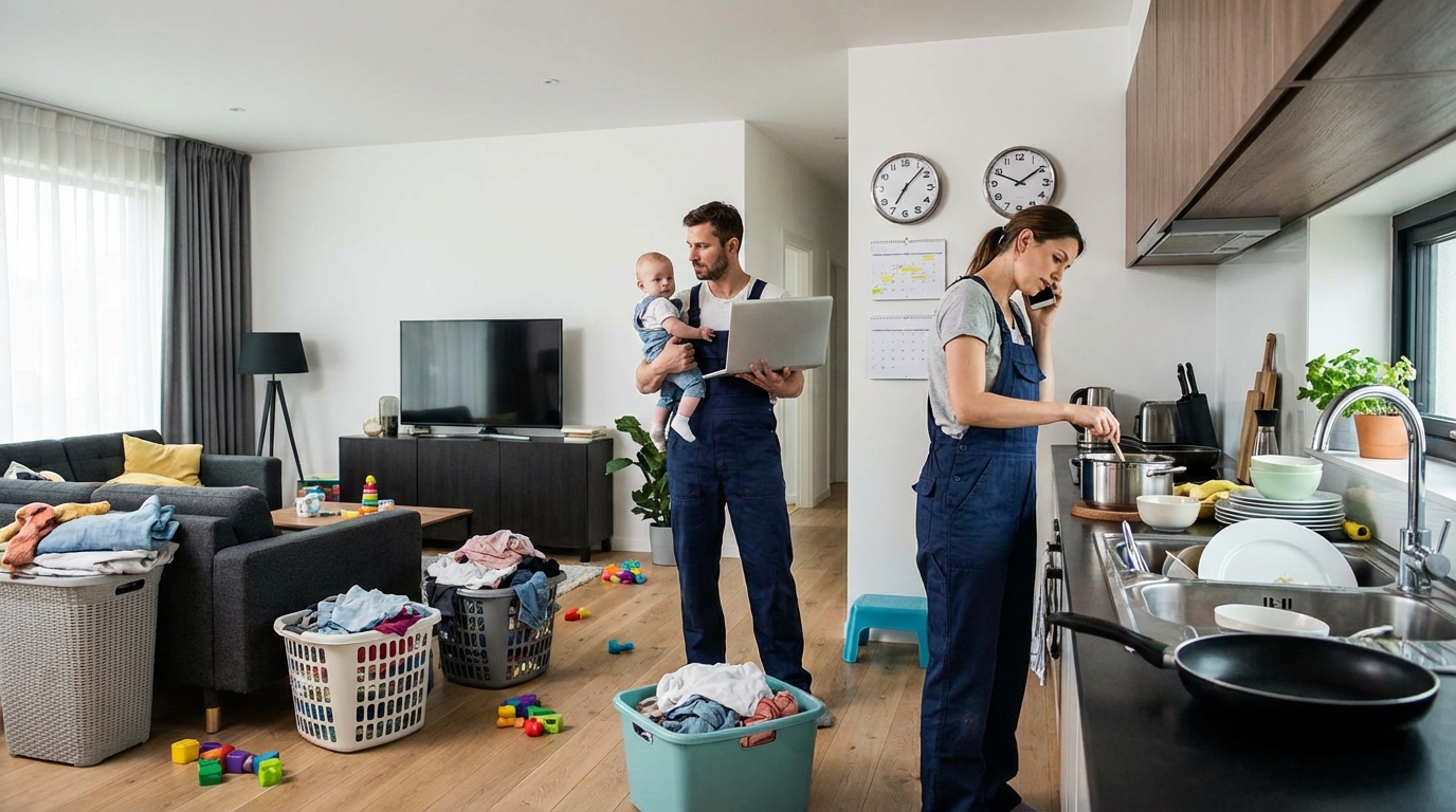 なぜ家事に時間がかかる？共働き世帯のリアルな実態