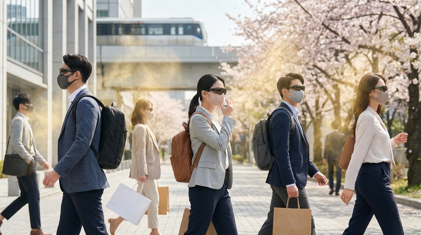 【外出編】通勤・買い物で使える花粉症ライフハック8選
