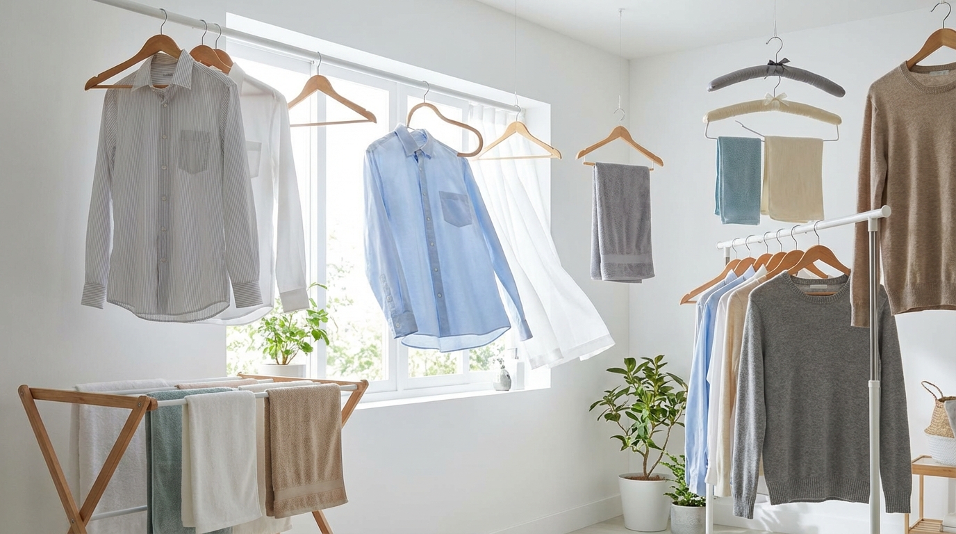 【洗濯編】乾きが早い＆シワ知らずのハンガーテク5選
