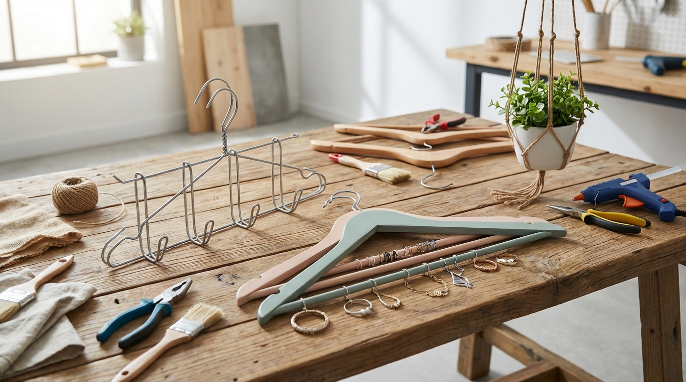 【DIY編】100均ハンガーで作る簡単リメイク3選