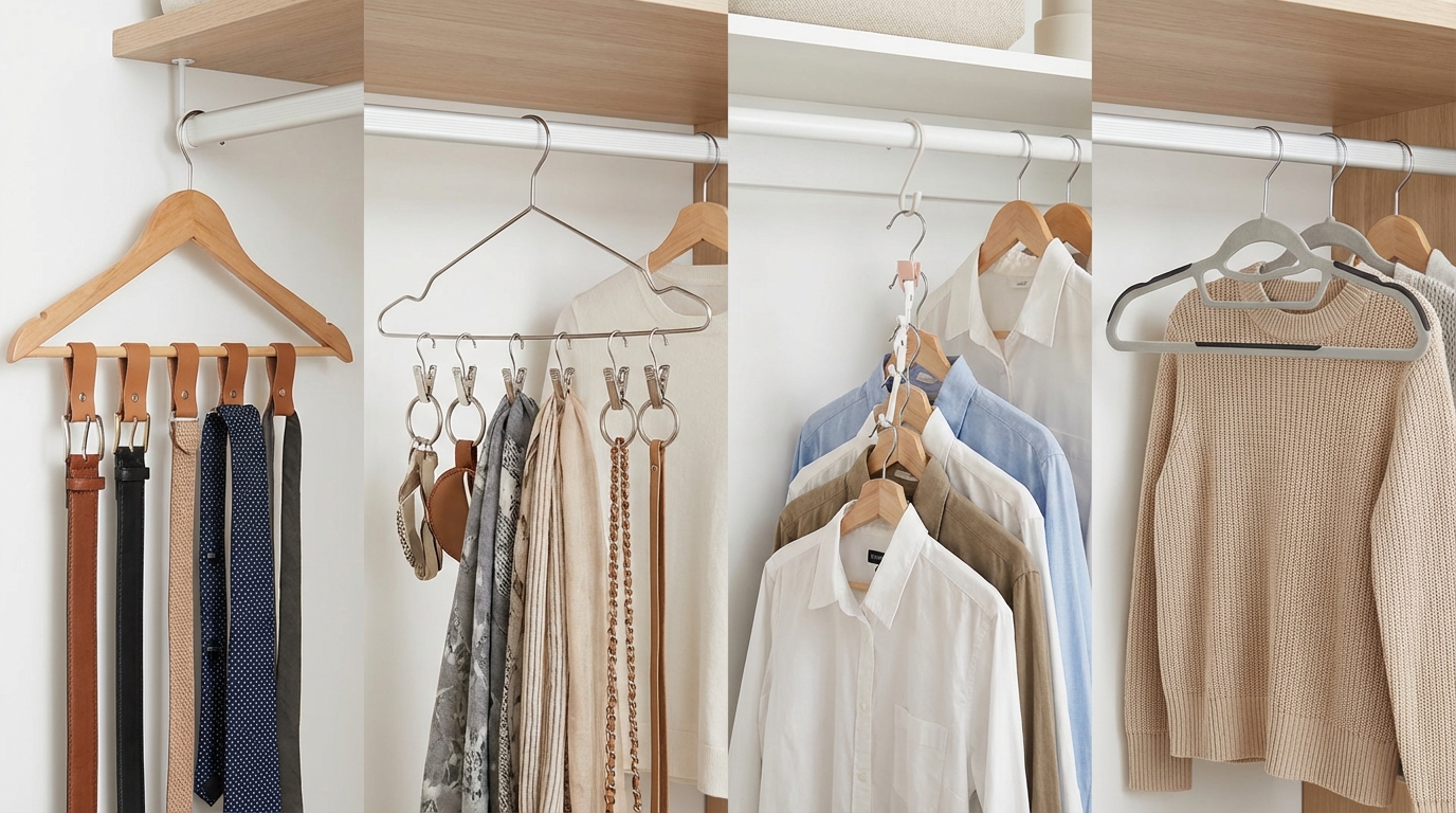 ハンガーライフハックに便利なおすすめグッズ4選