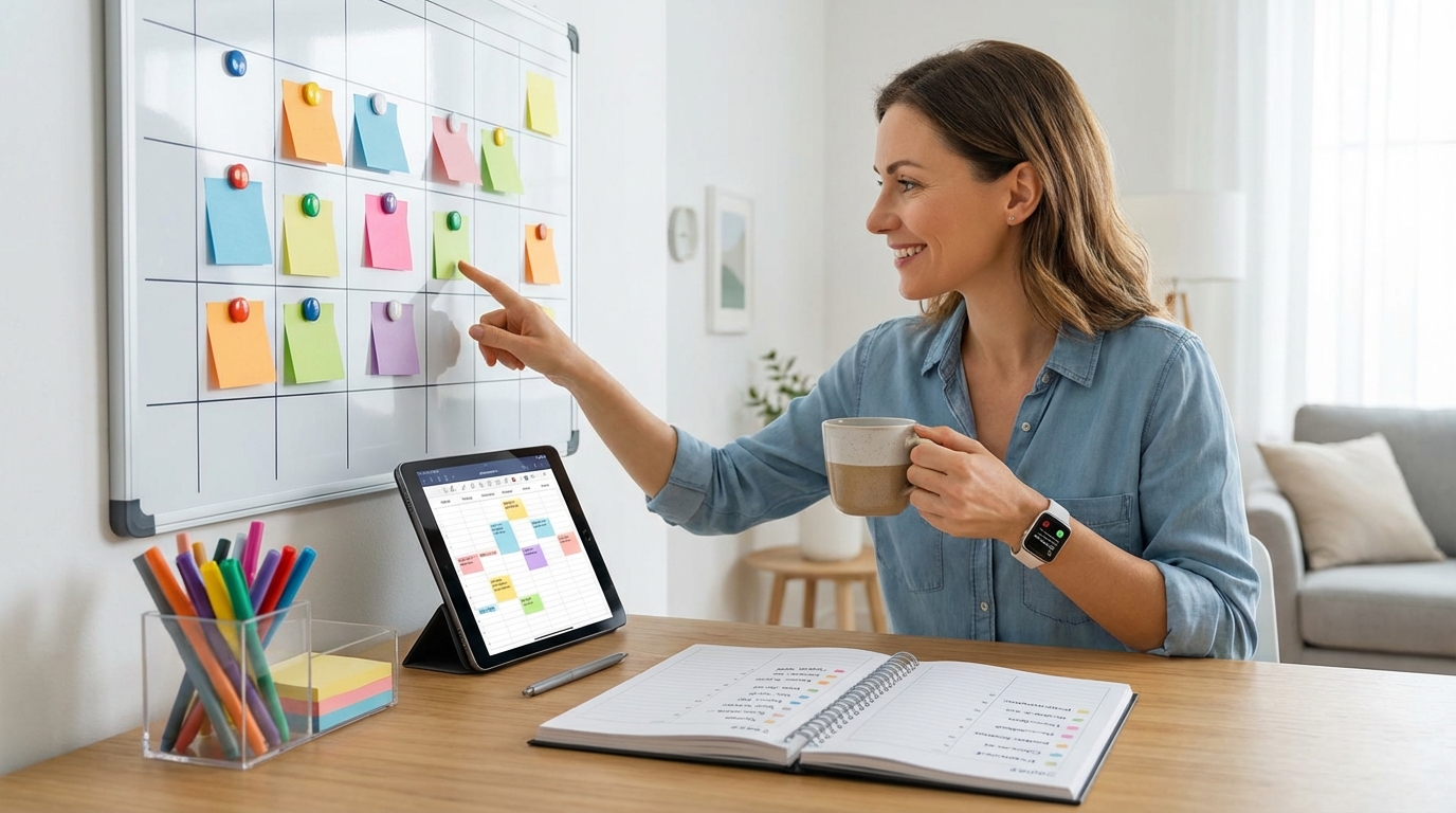 【スケジュール管理】ADHD主婦の予定忘れを防ぐライフハック3選