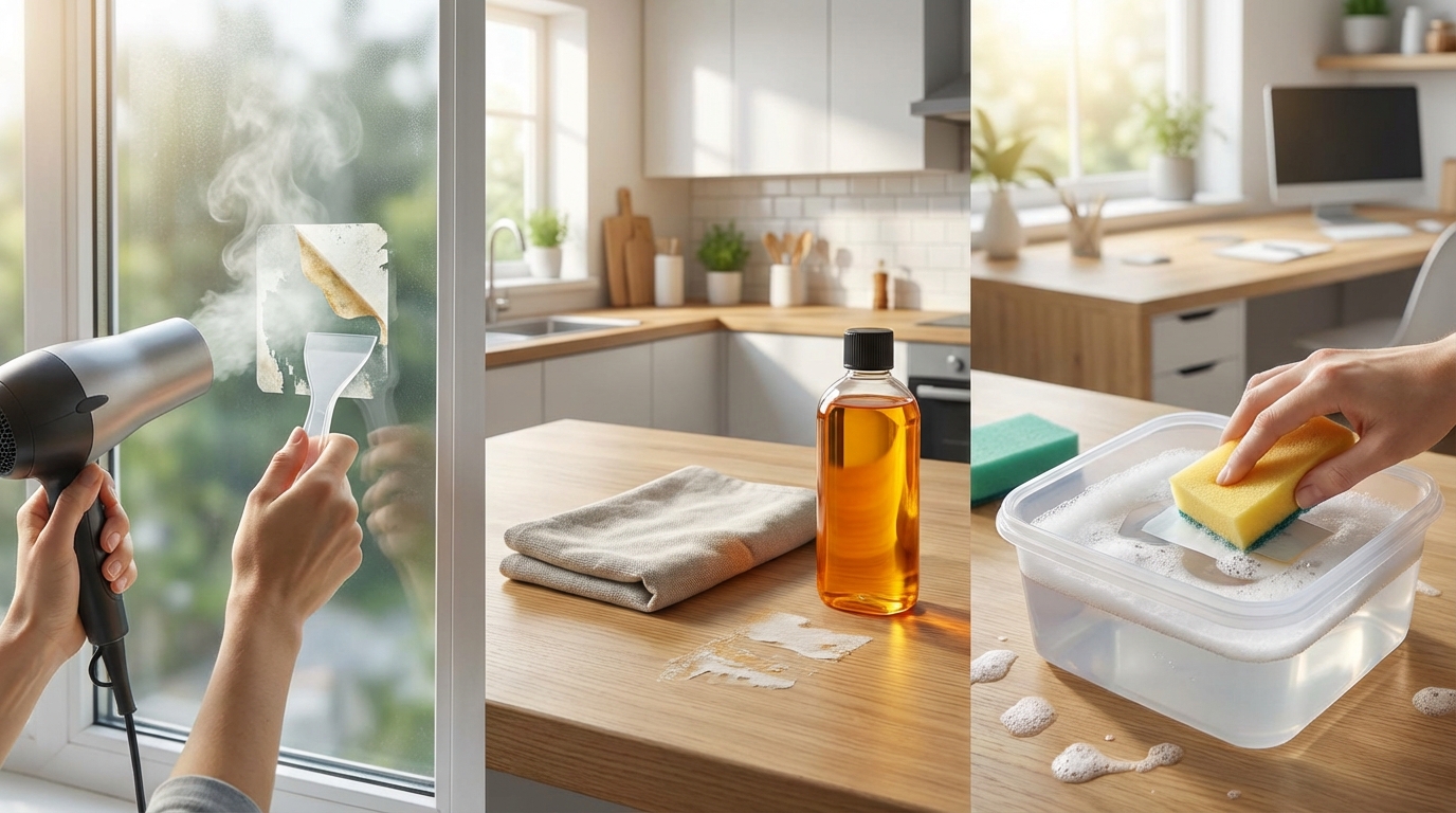 シーン別シール剥がしライフハック活用術