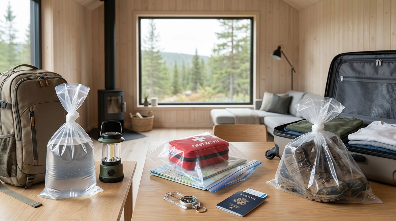 防災・旅行編｜いざという時に役立つビニール袋の使い方3選