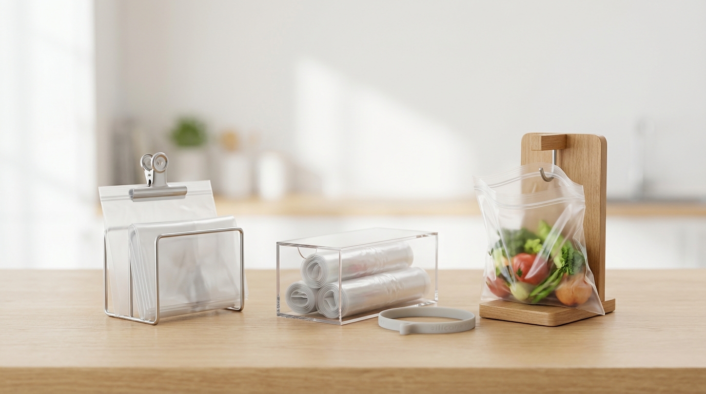 ビニール袋ライフハックがもっと便利になるグッズ3選