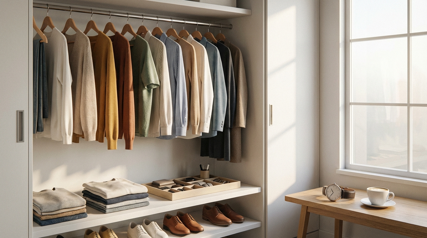 【時短編】毎朝の服選びが5分で終わる5つのテクニック