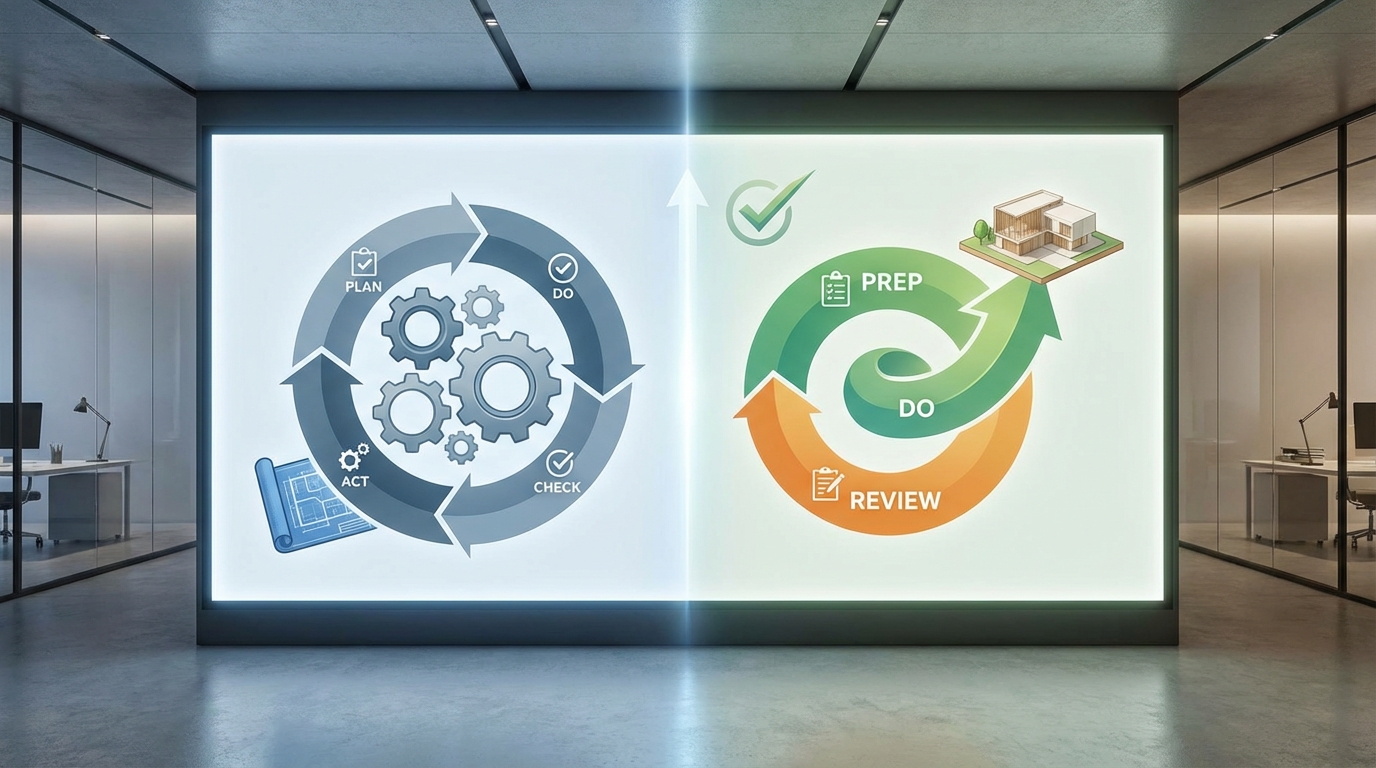 PDRとPDCAの違い｜計画倒れを防ぐ3つの決定的な差