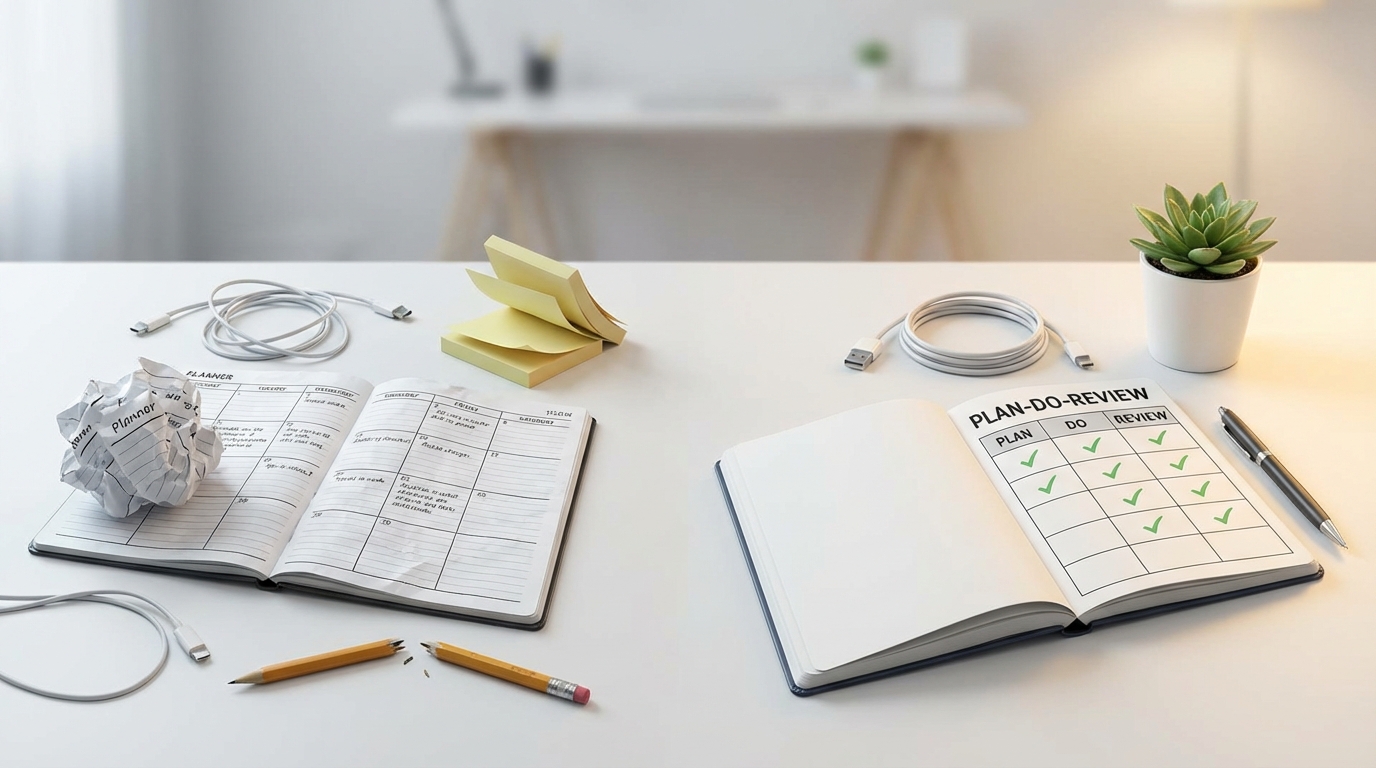 PDRライフハックが続かない？よくある失敗5つと対策