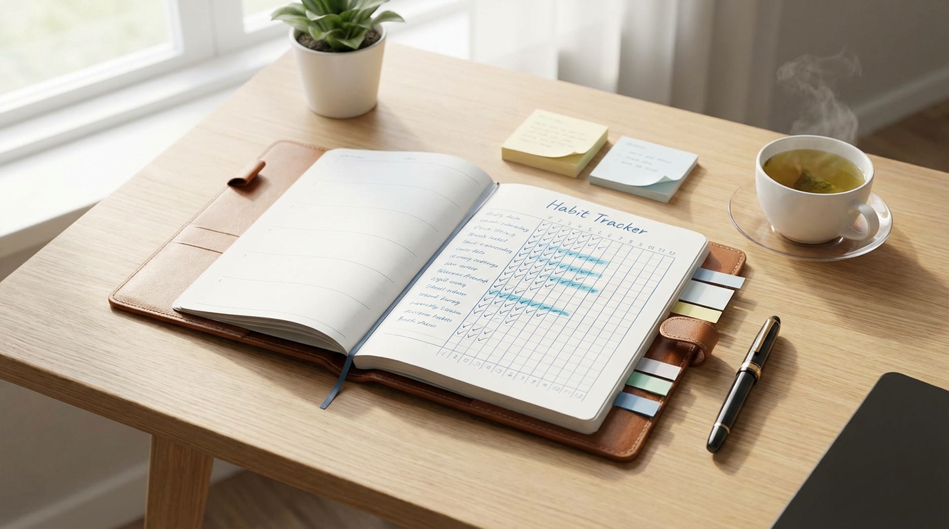 【習慣化】続けたい行動を定着させる手帳ライフハック5選