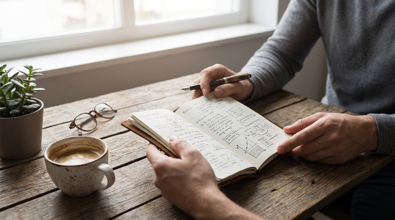 【振り返り・思考整理】内省を深める手帳ライフハック4選