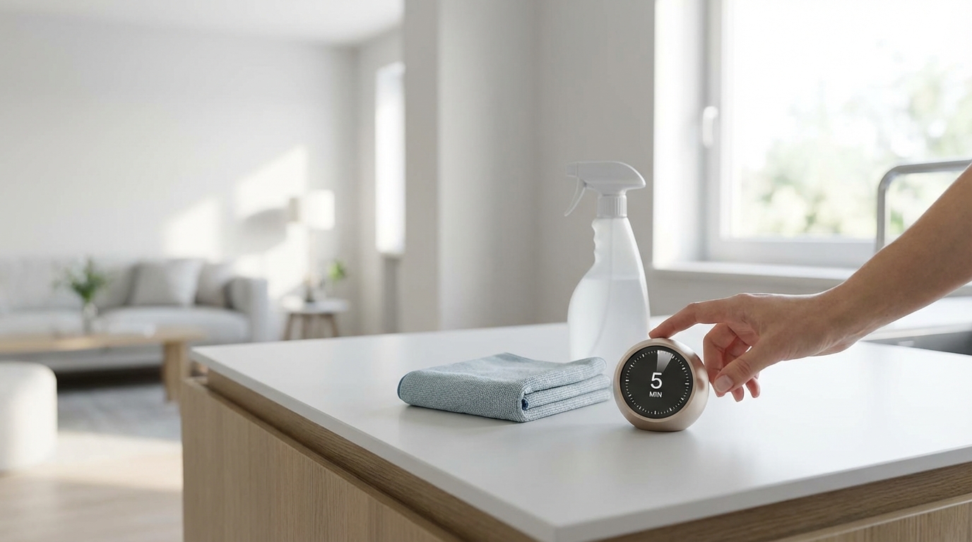 【掃除の時短】5分でできるライフハックでズボラ掃除術5選