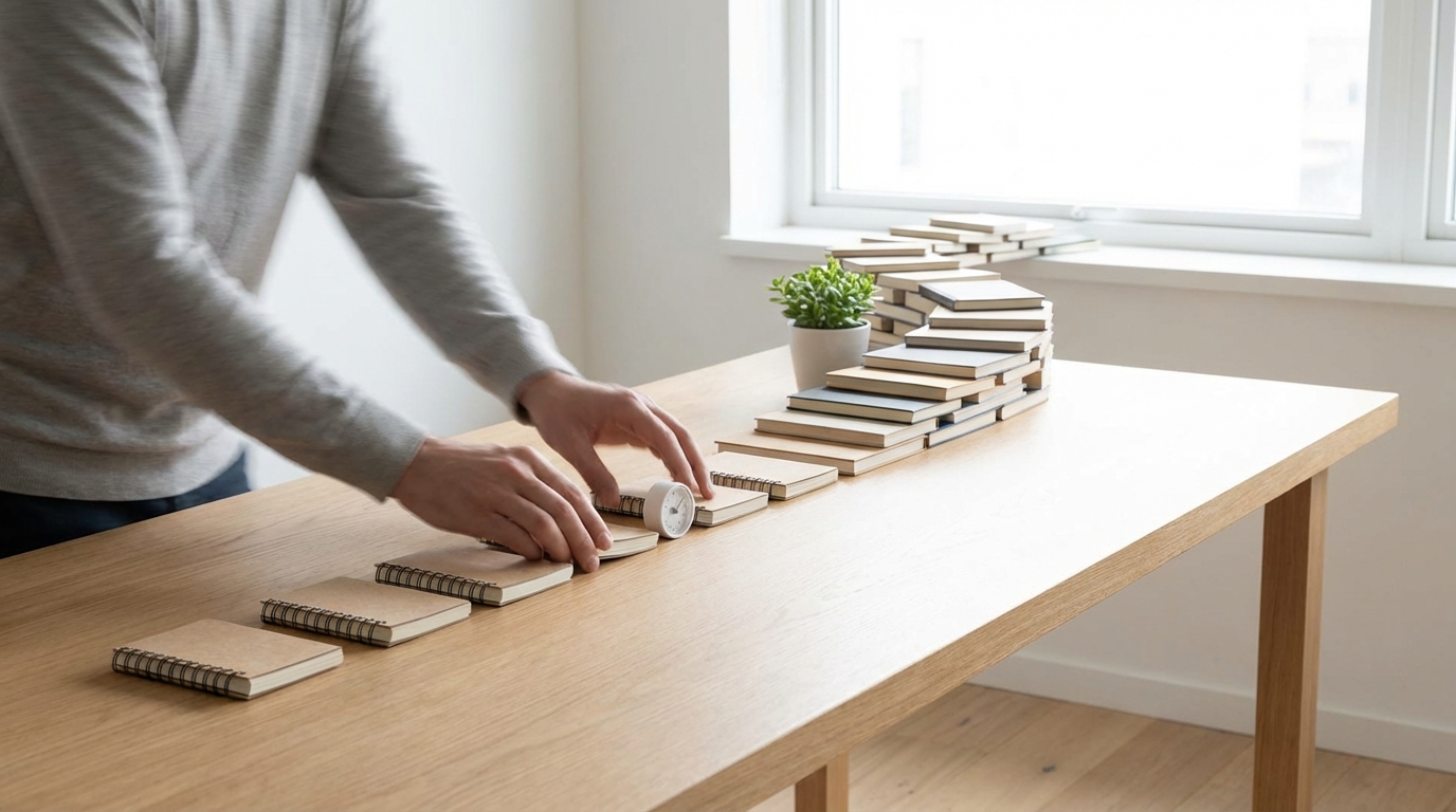 5分でできるライフハックが続かない人へ|習慣化の3つのコツ