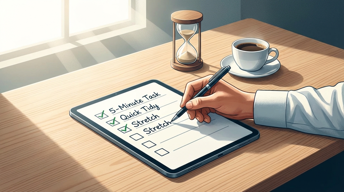 今日から試せる!5分でできるライフハック実践チェックリスト