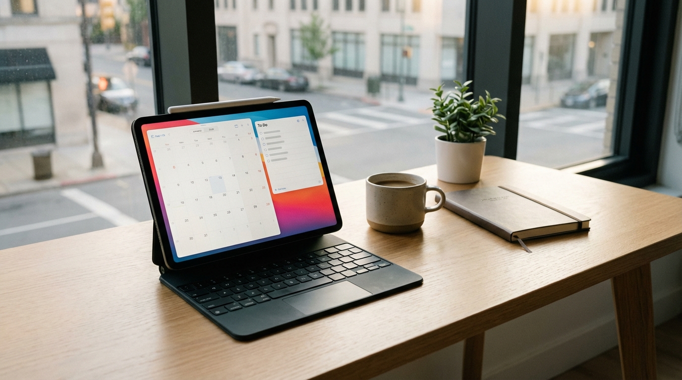 【朝の習慣】1日のスタートを整えるiPadライフハック
