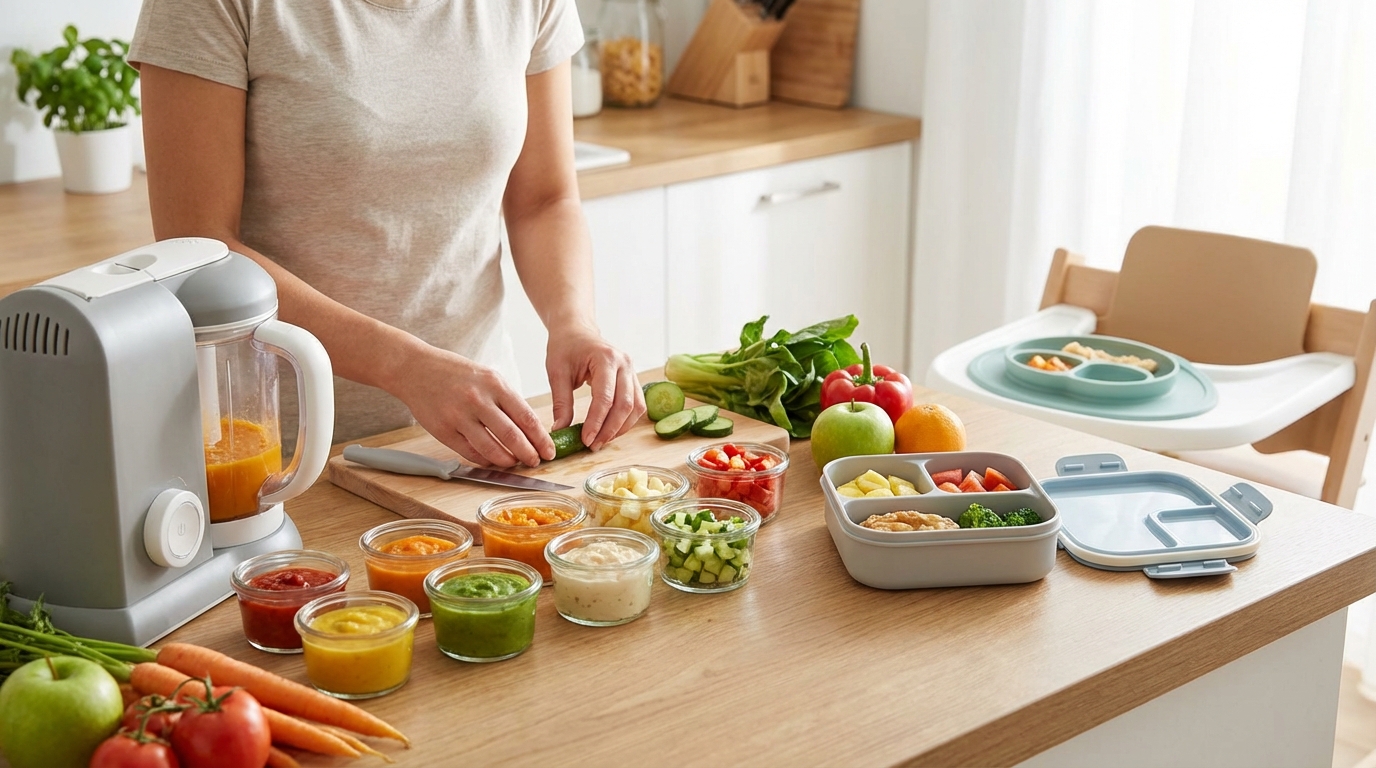 【食事準備編】離乳食〜幼児食を乗り切るライフハック5選