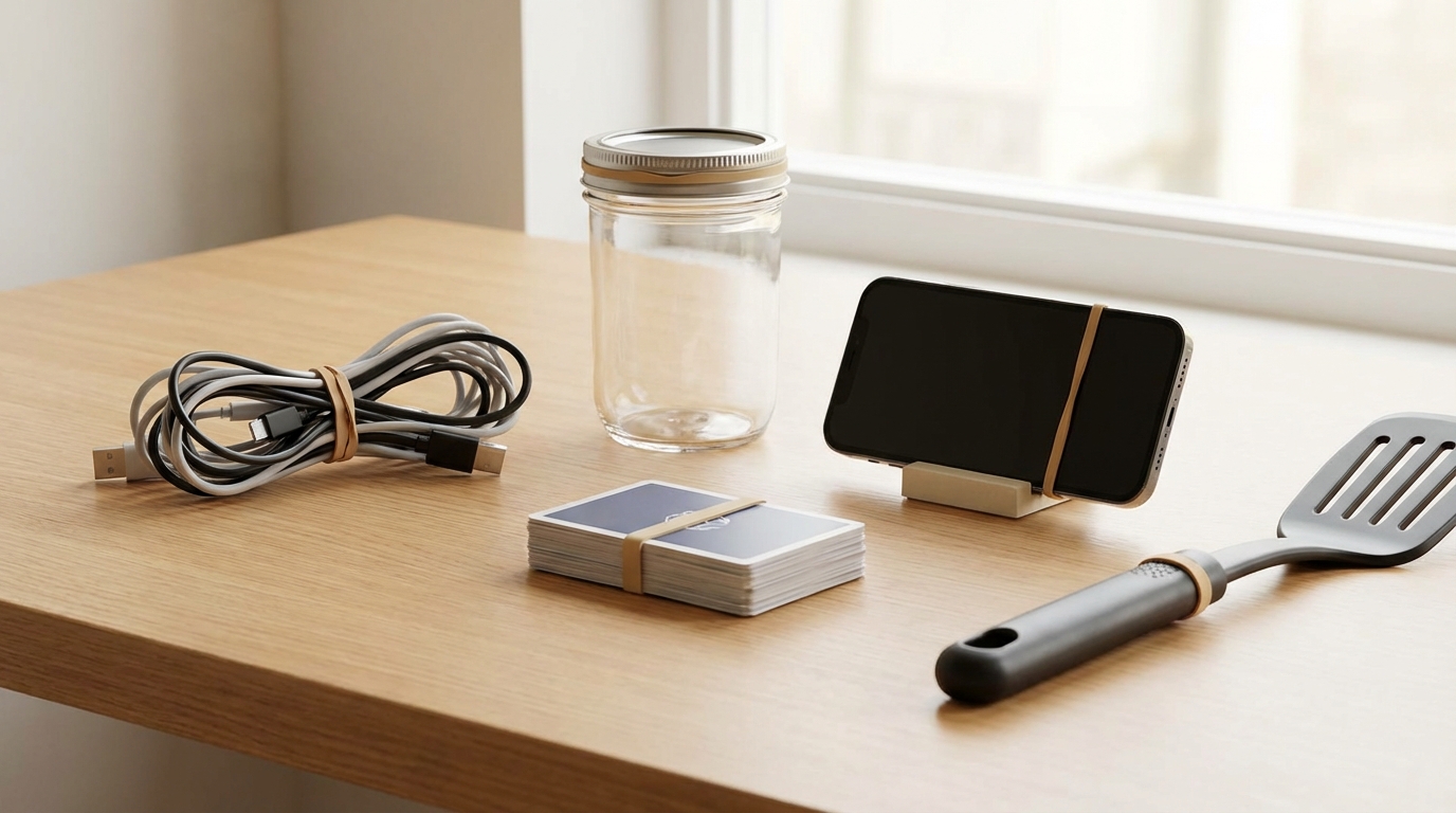 【早見表】今すぐ試せる輪ゴムライフハックTOP5