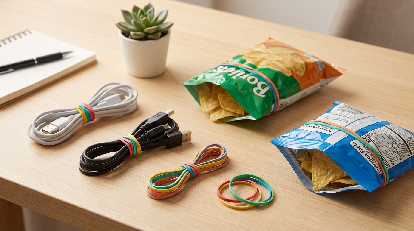 輪ゴムライフハックを成功させる3つのコツ