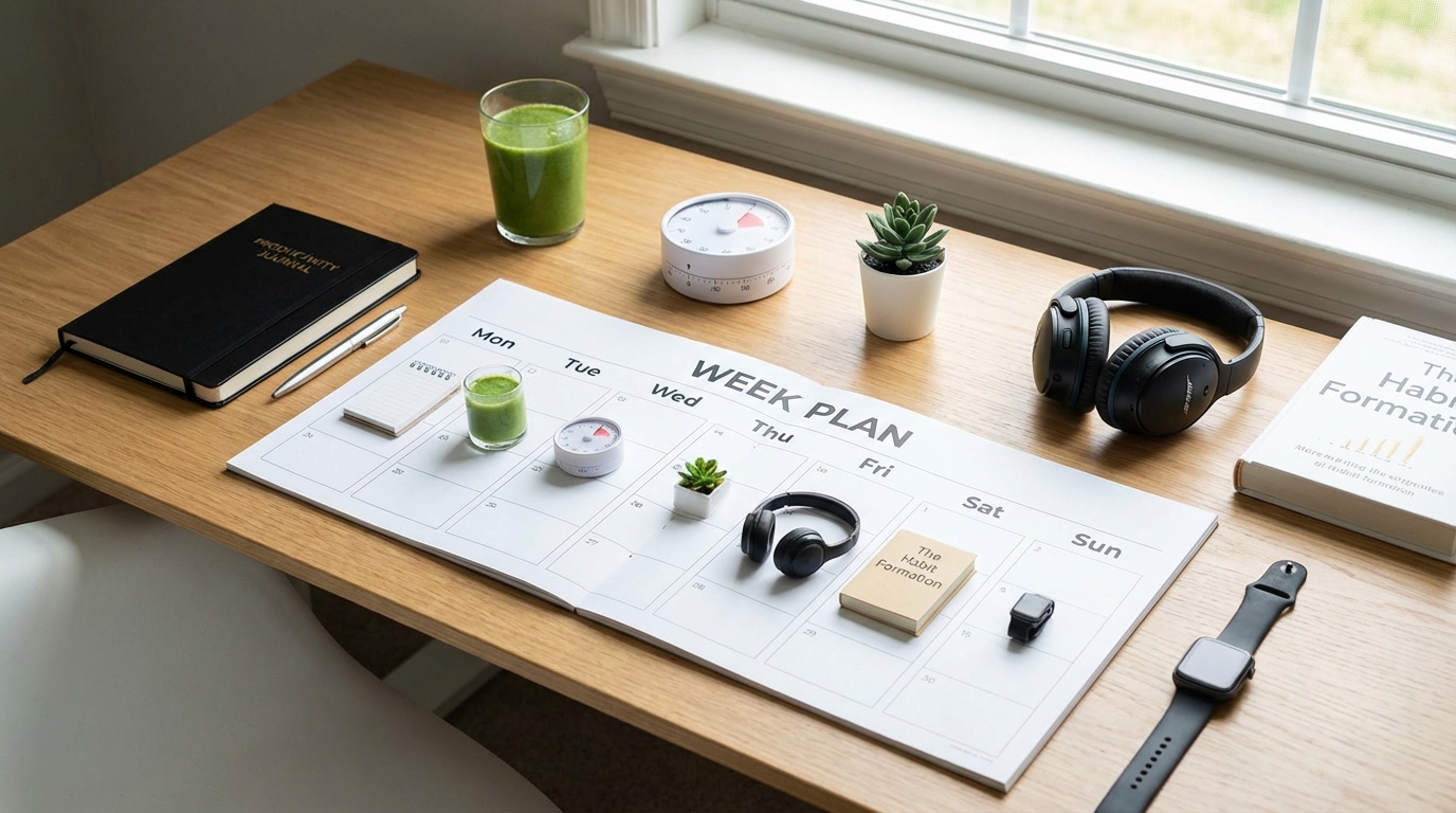 【実践編】天才ライフハックを習慣化する1週間プラン