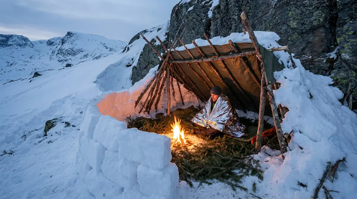 【シェルター】体温を守る3つの緊急テクニック