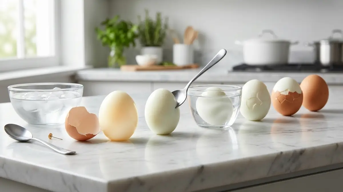 殻がつるんとむけるゆで卵ライフハック7選【効果順ランキング】