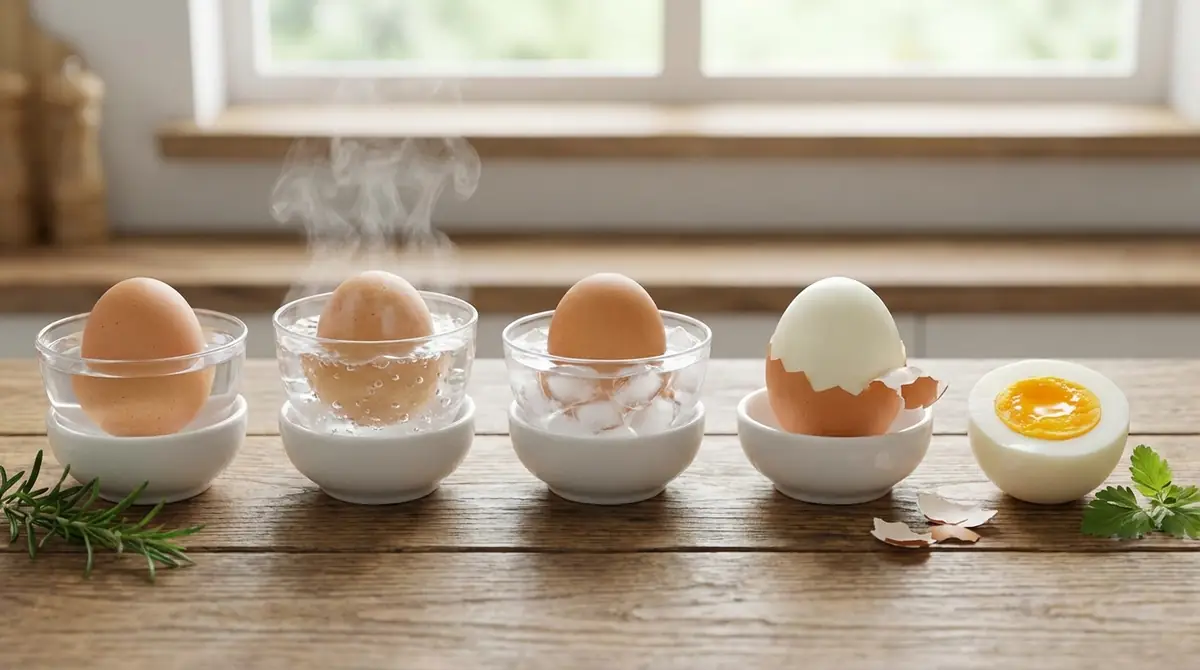 失敗しないゆで卵の基本の作り方【5ステップ】