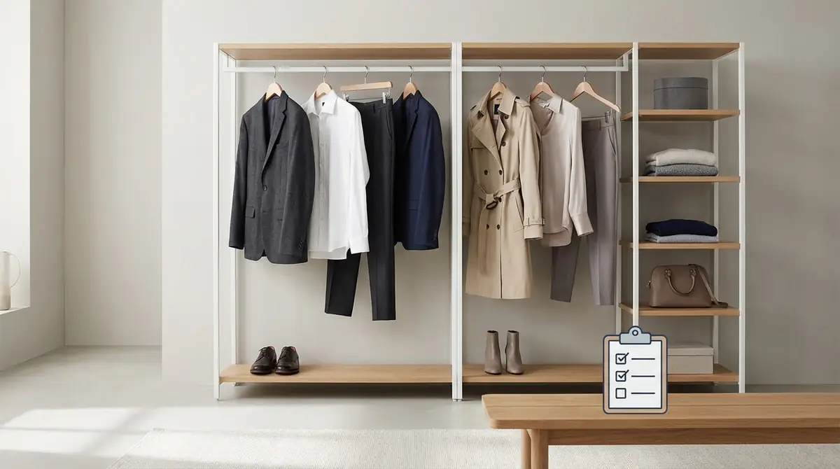 【男女別】最小ワードローブのアイテムリスト保存版