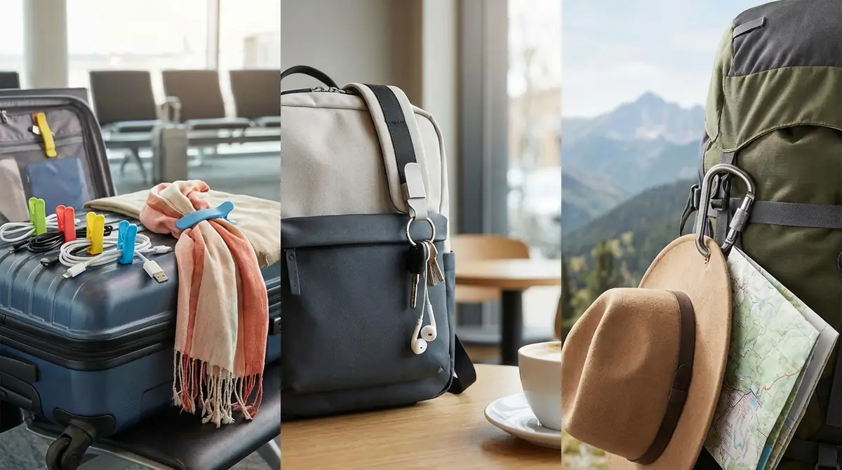 【外出・旅行】持っておくと便利なクリップ活用3選