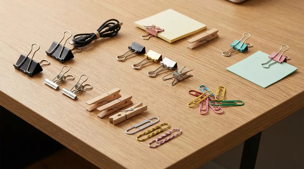 ライフハック用クリップの選び方とおすすめ3選
