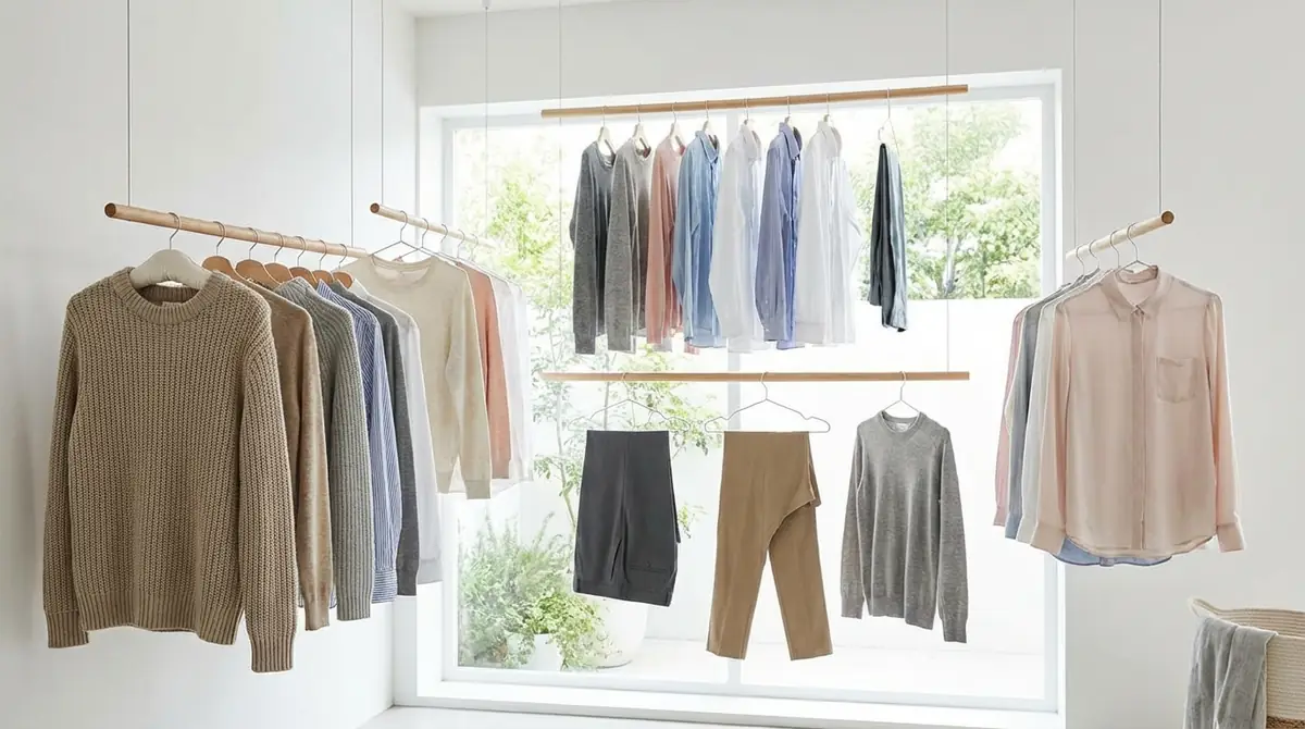 【洗濯編】乾きが早くなる＆型崩れ防止のハンガーライフハック6選