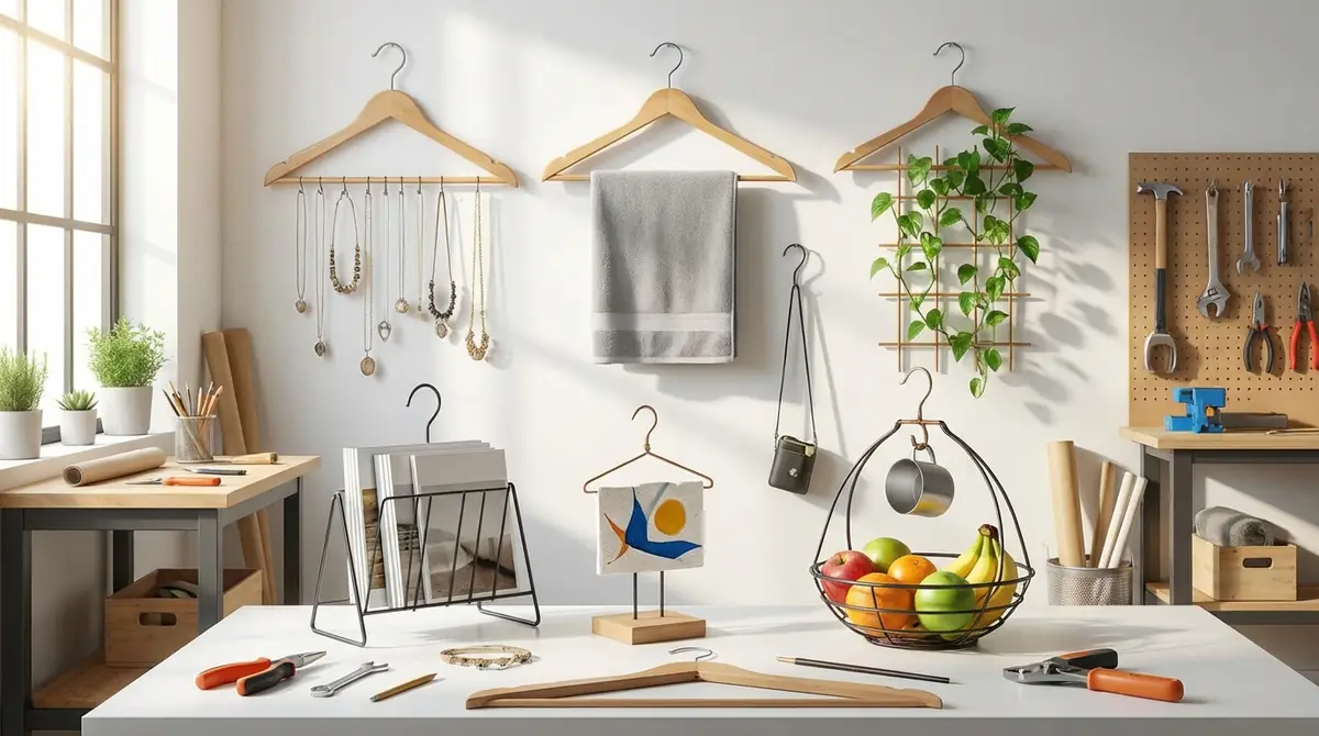 【DIY・裏技編】ハンガーがこんなものに変身！意外な活用法7選