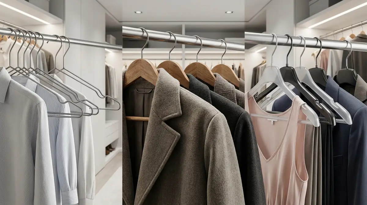 【素材別】針金・木製・プラスチックハンガーの使い分けガイド