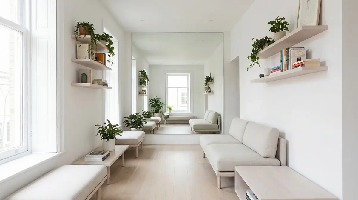 【広見せ効果】狭い部屋を広く見せるインテリアのライフハック3選