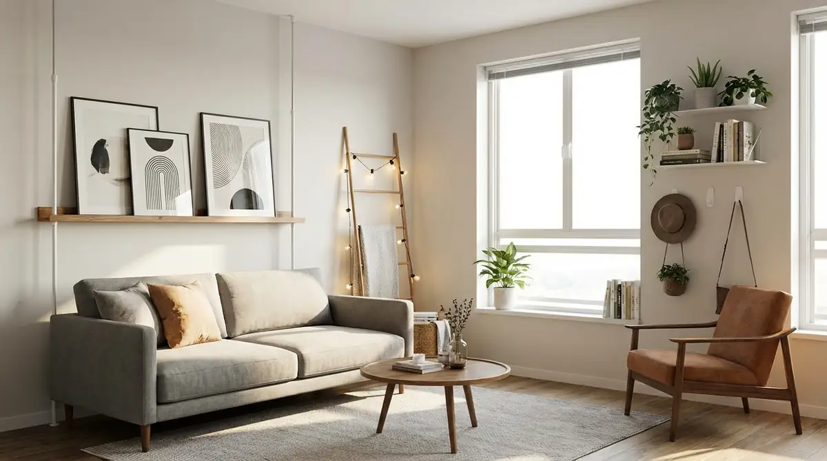 賃貸でも安心！壁を傷つけないライフハックインテリアの鉄則