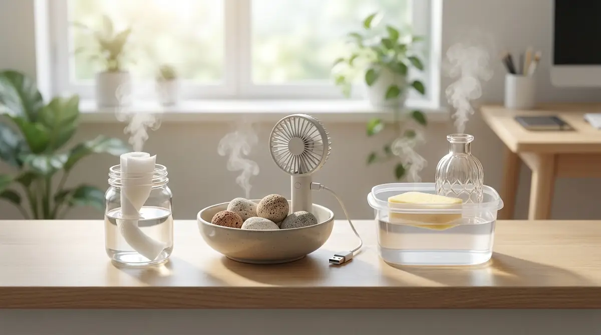 【実践】100均アイテムで作る加湿器ライフハック3選