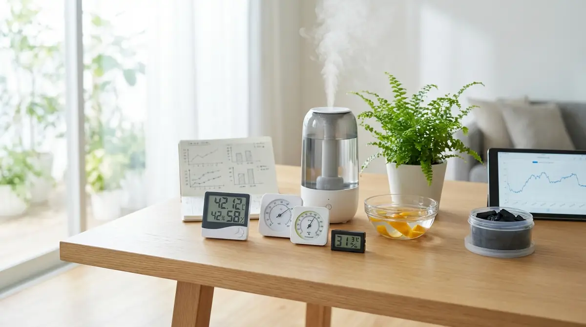 各ライフハックの効果を実際に検証【湿度計データ公開】