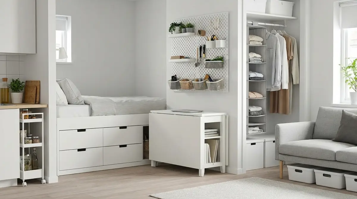 【収納編】狭い部屋を広く使う一人暮らしグッズ6選