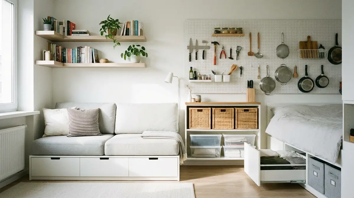 【収納】狭い部屋でもスッキリ片付く便利な収納ライフハック7選
