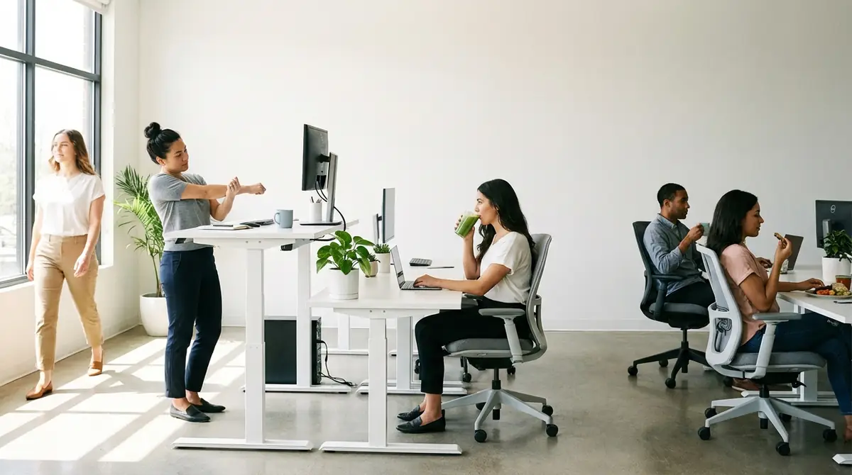 【仕事中編】オフィスでできる5つの健康ライフハック