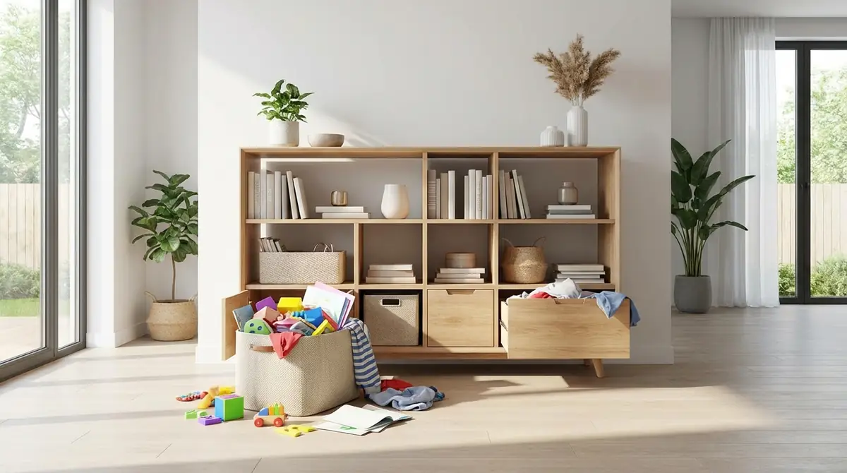 片付けてもすぐ散らかる3つの原因と解決の考え方